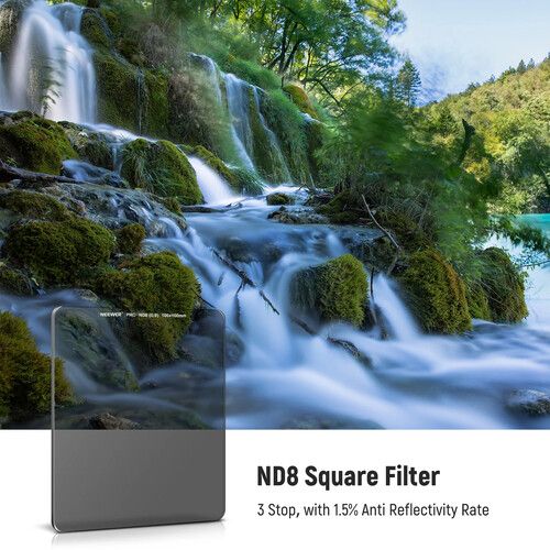 니워 Neewer Square ND Filter (100 x 100mm, 3-Stop)