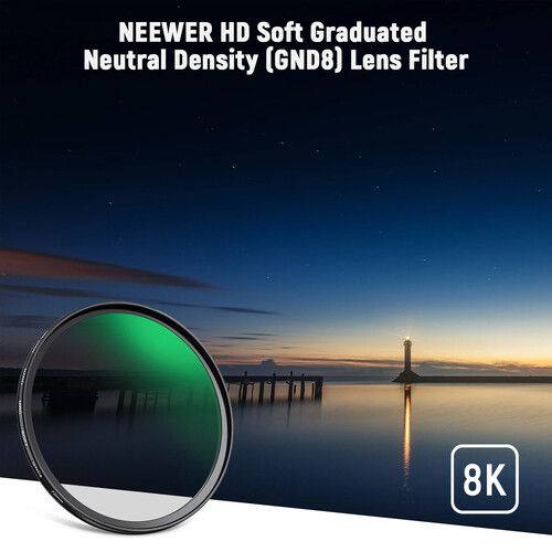 니워 Neewer Soft GND8 Filter (52mm, 3-Stop)