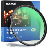 Neewer Black Diffusion Cinematic Effect Filter (77mm, Grade 1/4)