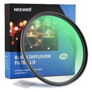 Neewer Black Diffusion Cinematic Effect Filter (72mm, Grade 1/8)