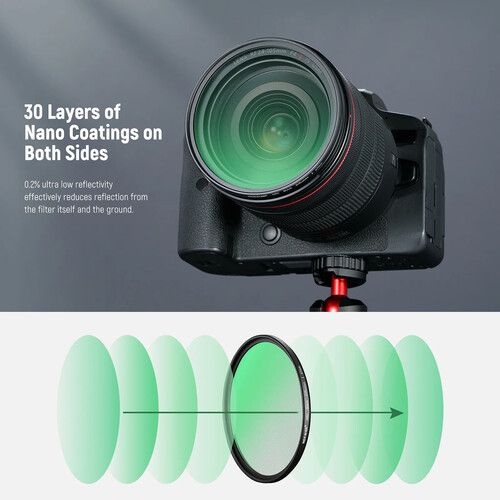 니워 Neewer Black Diffusion Cinematic Effect Filter (67mm, Grade 1)