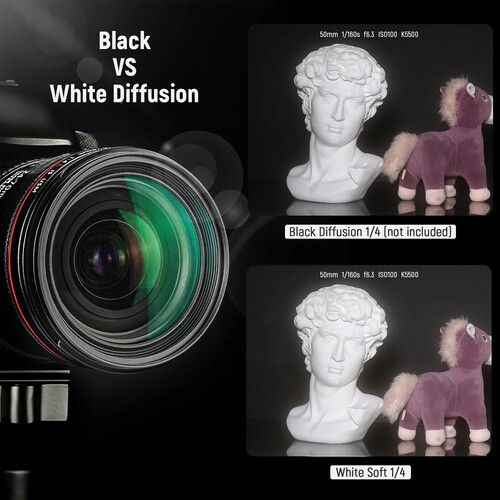 니워 Neewer Soft White Diffusion 1/4 Filter (58mm)