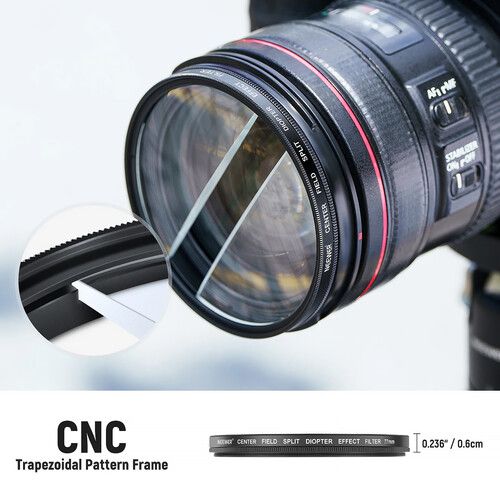 니워 Neewer Center Field Split Diopter Effect Filter (77mm)