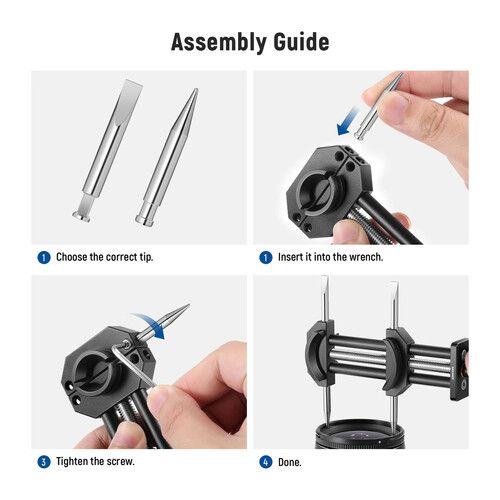 니워 Neewer HW-27 Lens Repair Tool Kit