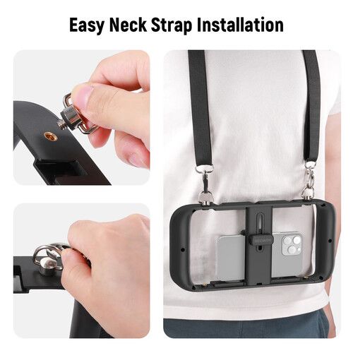 니워 Neewer A104 Smartphone Video Rig with Neck Strap