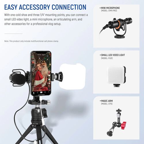 니워 Neewer PA002 Smartphone Tripod Mount