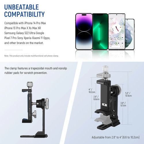 니워 Neewer PA002 Smartphone Tripod Mount