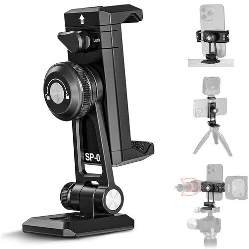 니워 Neewer SP-02 Smartphone Holder Tripod Mount Adapter