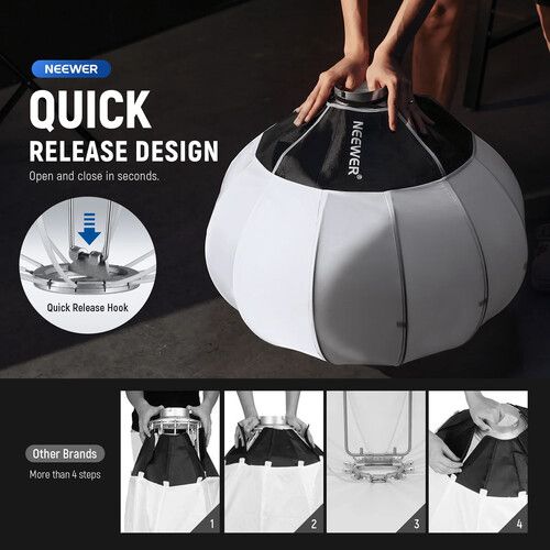 니워 Neewer Quick Release Lantern Softbox (33.5