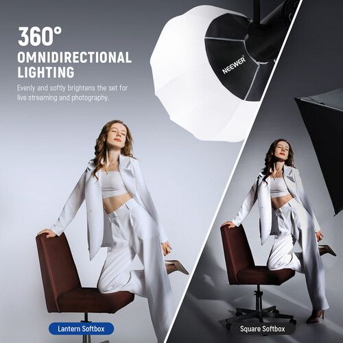 니워 Neewer Quick Release Lantern Softbox (26