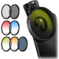 Neewer Clip-On Filter Kit for Phone & Camera (55mm)