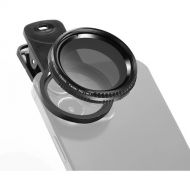 Neewer Phone Clip & 37mm Variable ND2-ND400 Filter (1-9 Stops)