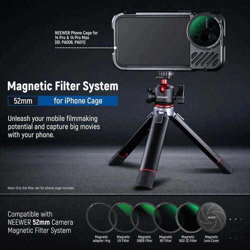 니워 Neewer Magnetic Effect Filters (52mm)