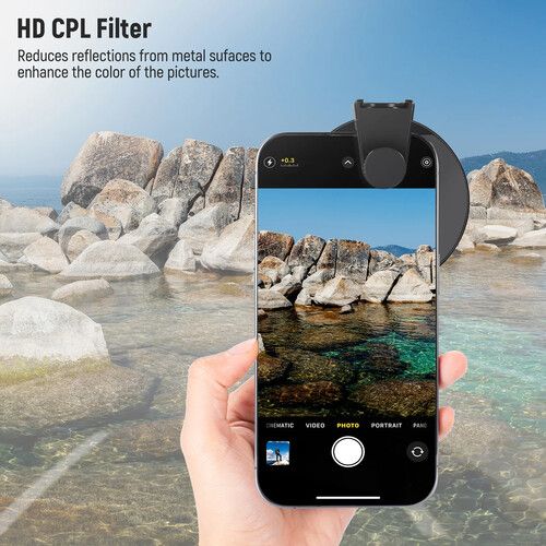 니워 Neewer FL-27 67mm CPL Filter for Smartphones