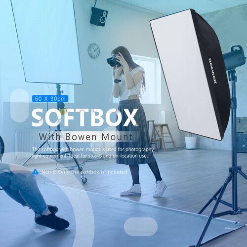 니워 Neewer Rectangular Softbox (23.6 x 35.4