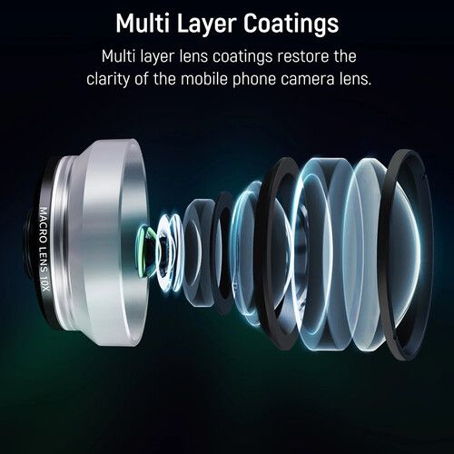 니워 Neewer LS-28 HD 10X Macro Lens