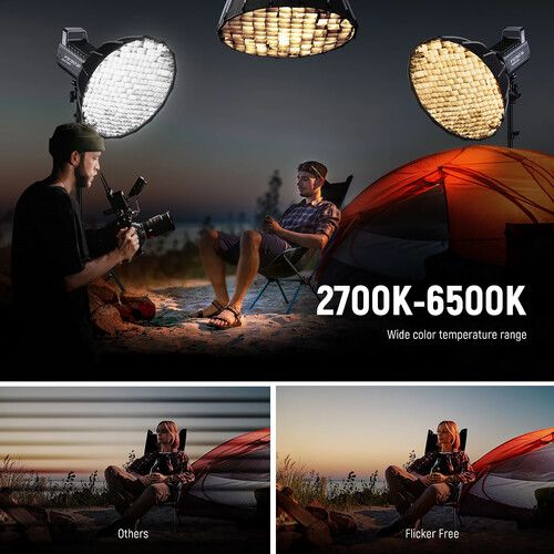 니워 Neewer FS150B Bi-Color LED Monolight (Diffuser Kit)