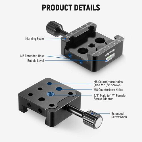 니워 Neewer QR011 Telescope Mount Tripod Adapter