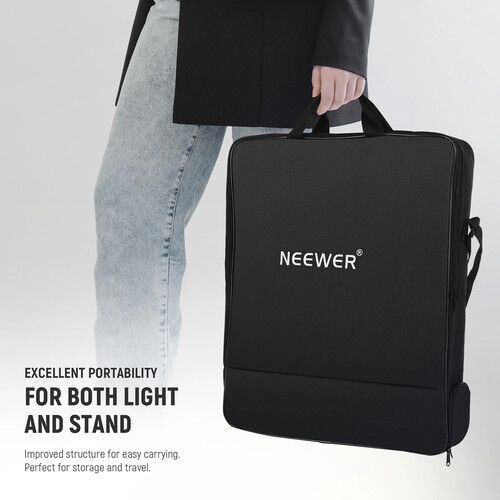 니워 Neewer RP18B Pro Bi-Color LED Ring Light (Black, 18