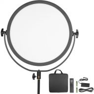 Neewer Ultrathin Bi-Color Round LED Video Light with 2.4G Wireless Remote