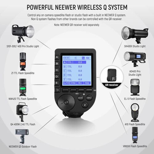 니워 Neewer QPRO-S TTL Wireless Trigger for Sony