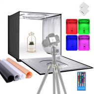 Neewer Tabletop Studio RGBW LED Light Box with Remote Control (20