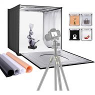 Neewer Tabletop Photo Studio Light Box Kit with 4 Color Backdrops (16