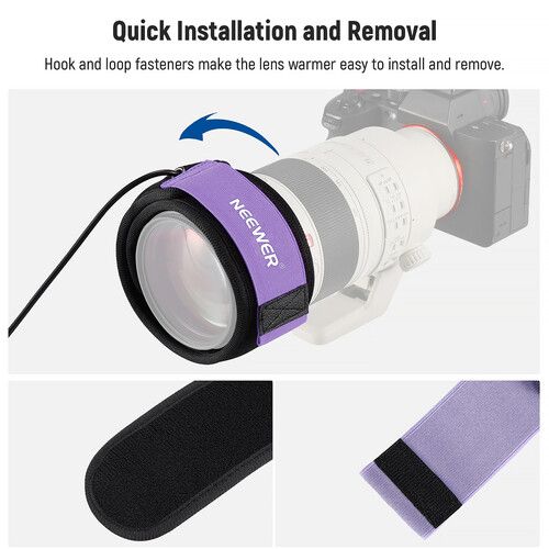 니워 Neewer USB FPC Lens Heater for Camera & Telescope Lenses (15.7