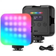 Neewer RGB61 Magnetic Cold Shoe RGB LED Video Light (3.1 x 2.6