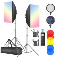 Neewer NW48 II Bi-Color LED Light (2-Light Kit)