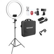 Neewer SRP18 Bi-Color LED Ring Light Kit (18