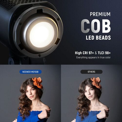 니워 Neewer MS150B Bi-Color LED Video Monolight