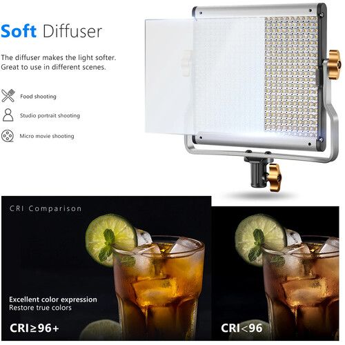 니워 Neewer NL480 Bi-Color LED Light Panel