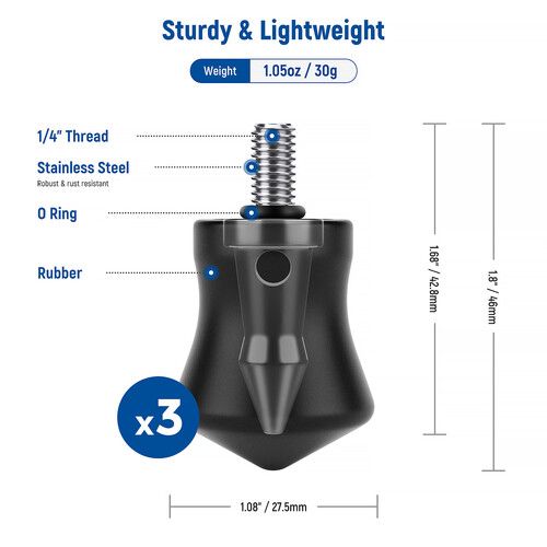 니워 Neewer Universal Anti-Slip 1/4-20