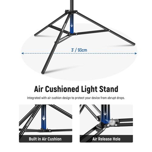 니워 Neewer Heavy-Duty Light Stand with Sandbag (9.84')