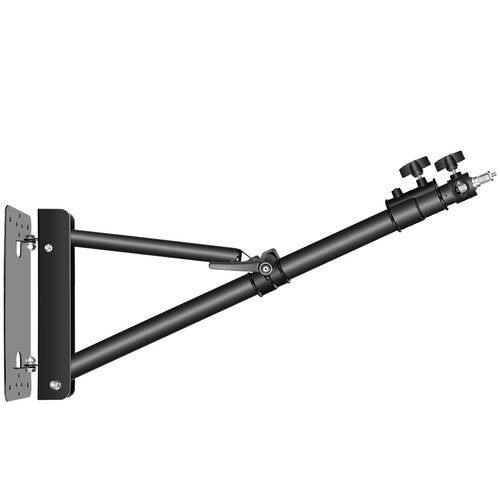 니워 Neewer Wall-Mounting Boom Arm (4.3', Black)