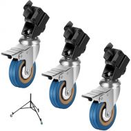 Neewer 22mm Casters for Light Stand (3