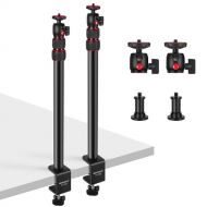 Neewer Extendable Camera Desk Mounts with Ball Heads (Set of 2)