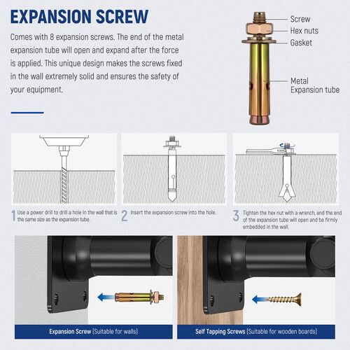 니워 Neewer Ball Head Wall Mount