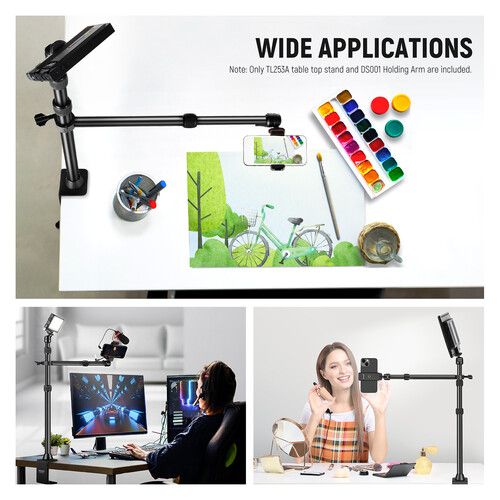 니워 Neewer TL253A Tabletop Stand with Telescopic Arm