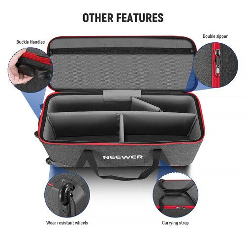 니워 Neewer PB009 Trolley Case with Wheels