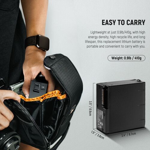 니워 Neewer Battery Pack for Q4 TTL Flash Strobe