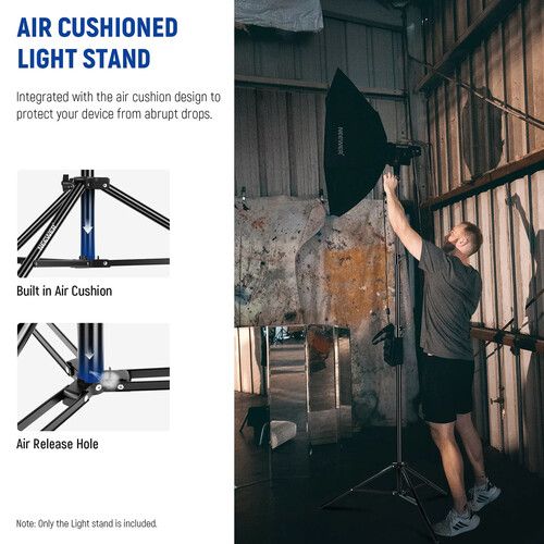 니워 Neewer Air-Cushioned Light Stand (9.2')