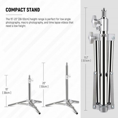 니워 Neewer Stainless Steel Light Stand (20