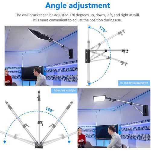 니워 Neewer Wall-Mounting Boom Arm (66.5