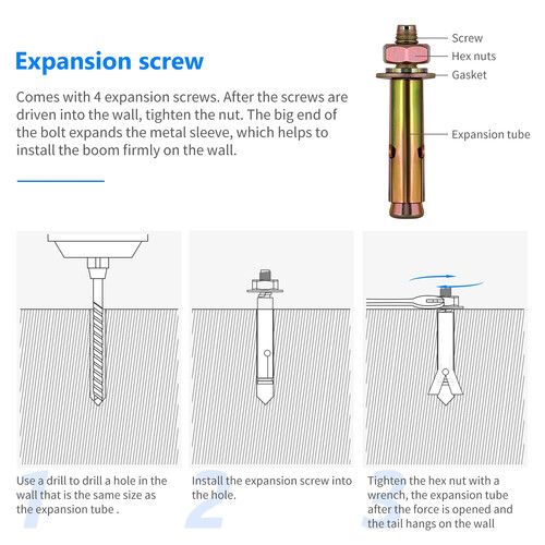 니워 Neewer Square Ceiling Mounts with 5/8