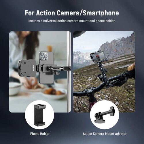 니워 Neewer ST85 Super Clamp with Dual Ball Head Magic Arm