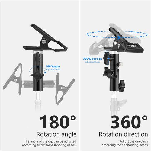 니워 Neewer Studio Spring Clamp for Reflector (2-Pack)