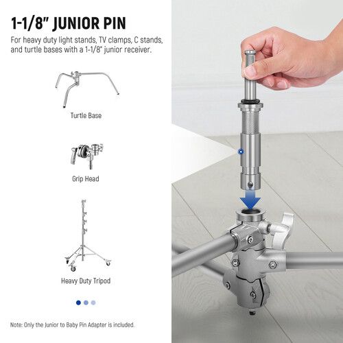 니워 Neewer UA027 Junior to Baby Pin Adapter