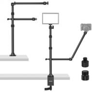 Neewer TL253A + CR221A Camera Desk Mount Stand (Black)